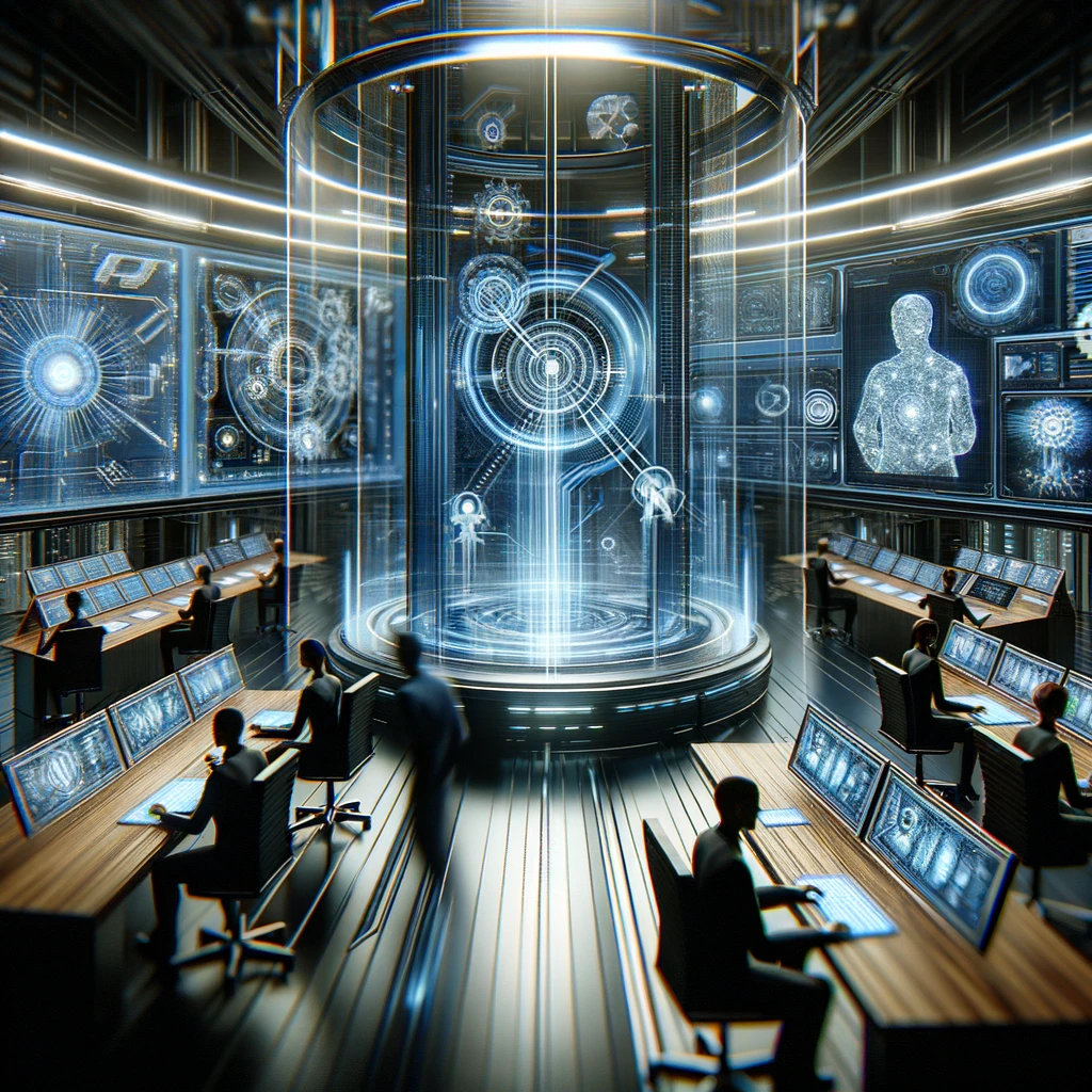 DALL·E 2024-01-09 19.23.28 - A high-tech and sophisticated image representing _Industry-Leading Expertise_ for a company. The image should depict a futuristic setting with advance DALL·E 2024-01-09 19.23.28 - A high-tech and sophisticated image representing _Industry-Leading Expertise_ for a company. The image should depict a futuristic setting with advance